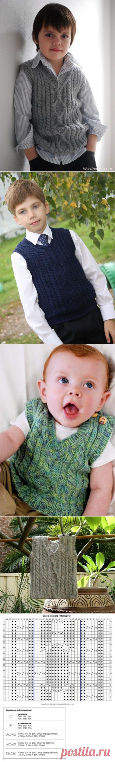 Жилет для маленького денди