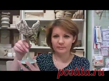 #МК Анна Стойчева "Декорируем битые чашки" . Ручная работа
