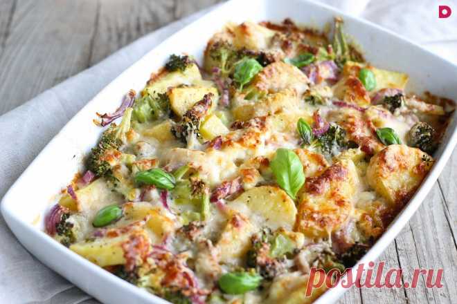 Рецепт постной картофельной запеканки