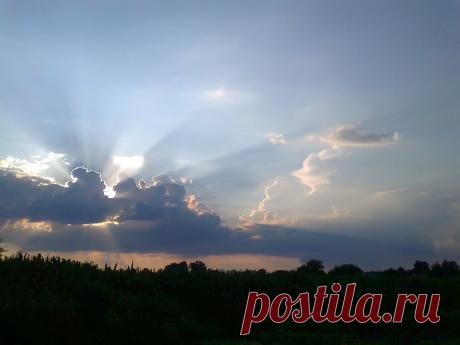Облака...
