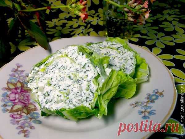 Творожный рулет с пекинской капустой | Интересные рецепты