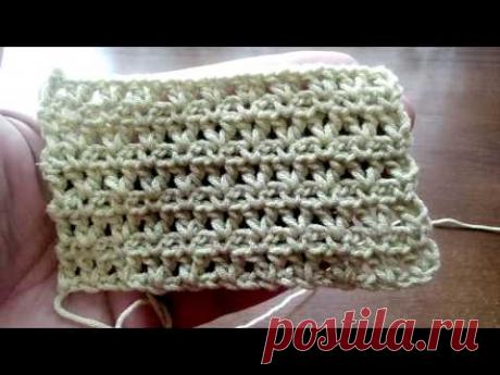 Узор Крючком "Пшеничка"Красивый и несложный