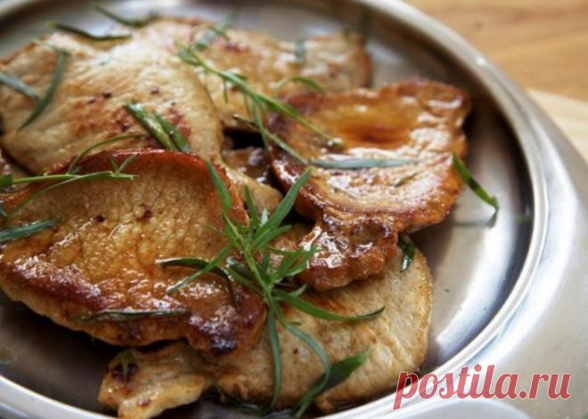 Эскалоп из свинины на сковороде / Простые рецепты