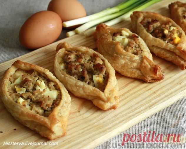 Рецепт: Ленивые расстегаи с мясом на RussianFood.com