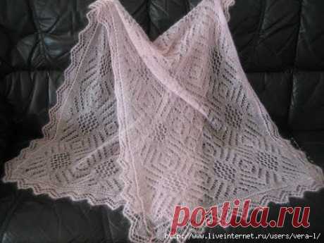 ПОДРАЖАНИЕ РУССКИМ ПЛАТКАМ / FAUX RUSSIAN STOLE