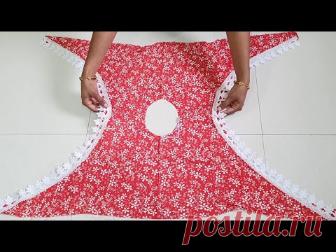 Beautiful Kaftan TOP making in Just 10 Minute # Kaftan TOP # By Simple Cutting