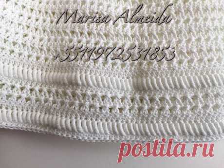 Marisa Almeida Tricot Crochet : Poncho Crochet GG