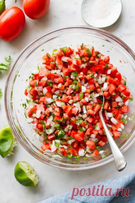 Classic Pico de Gallo Recipe (Quick & Easy) - The Simple Veganista