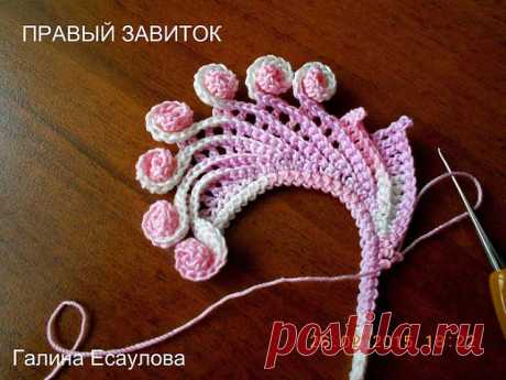 КРАСИВЫЕ ЗАВИТУШКИ.
#МастерКласс