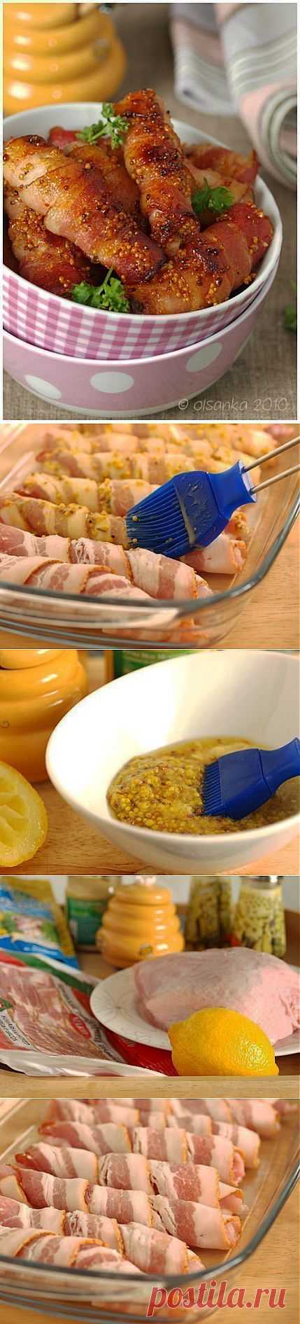 Сочная курочка в беконе