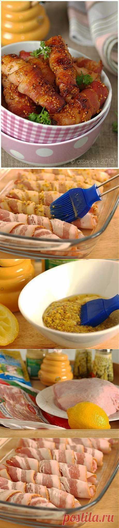 Сочная курочка в беконе