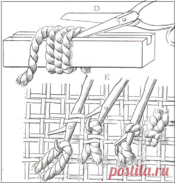 Объёмная вышивка шерстью. De fhil en aiguilles: Point noué