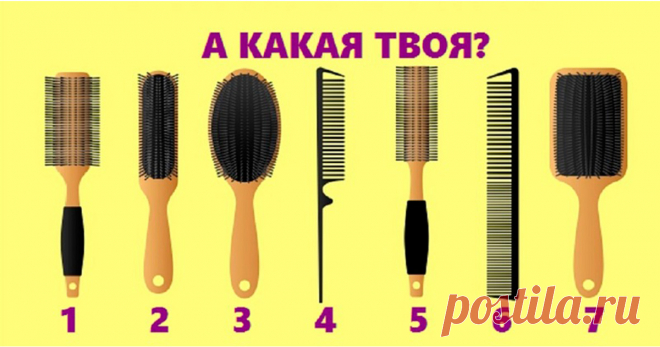По расческе можно определить характер женщины и её отношения с мужчинами