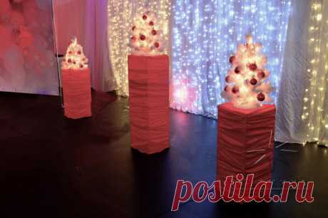 Оформление помещений и банкетных залов на новогодний прраздник в Санкт -Петербурге и Ленинградской облости