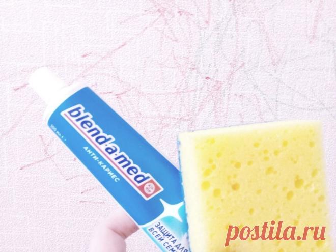 Зубная паста поможет убрать фломастер с обоев быстро и безопасно