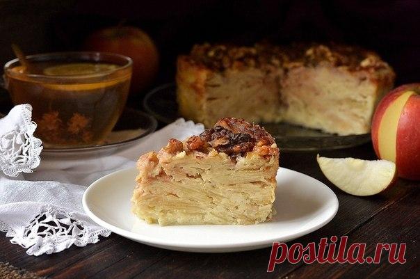 «Невидимый» яблочный пирог. 

Невидимый яблочный пирог получил свое название благодаря тому, что основная масса пирога - тончайшие яблочные дольки, которые растворяются в небольшом количестве теста, и самого теста практически в пироге не видно. На срезе - десятки тончайших долек яблок. Пирог получается очень сочным и очень яблочным. 

Вам потребуется: 
Показать полностью…