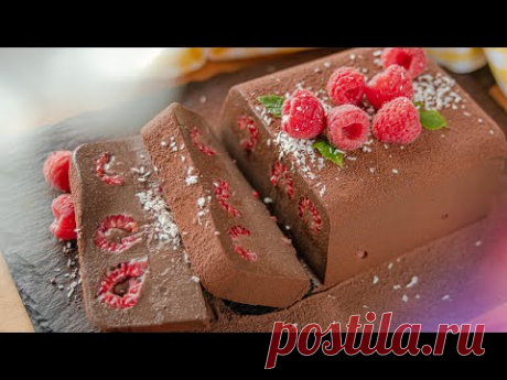 ШОКОЛАДНЫЙ ПУДИНГ МУСС | вкуснейший крем десерт без яиц и духовки | шоколадный террин