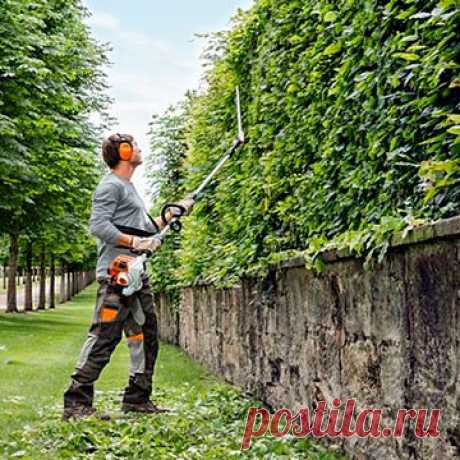 Мощные и легкие бензиновые мотосекаторы Stihl показывают все свои преимущества не только при обустройстве парков и в процессе ландшафтных работ, но также идеально подходят для облагораживания участка вблизи дома, в саду и на даче. Мощные агрегаты практичны, надежны и удобны в управлении.

Садовая техника от официального дилера производителя Штиль – высокотехнологичные устройства. Большое число опций позволяет работать с густыми зарослями, выравнивать кроны кустарников и деревьев.