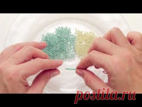 ビーズの縁飾り　ビギナー編　フランボワーズ the Beaded Edge.mov