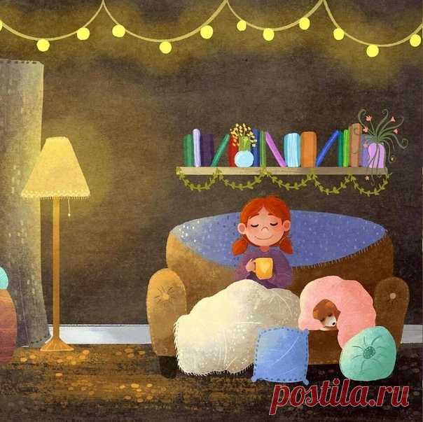 Мой дом - это моя уютная реальность. Мир, полный домашнего волшебства, гармонии и добрых сказок.