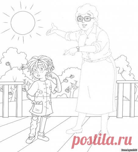 sitio29 - Соединяем по точкам - Дошкольное развитие ребенка - БумАгушки - детские раскраски и многое другое