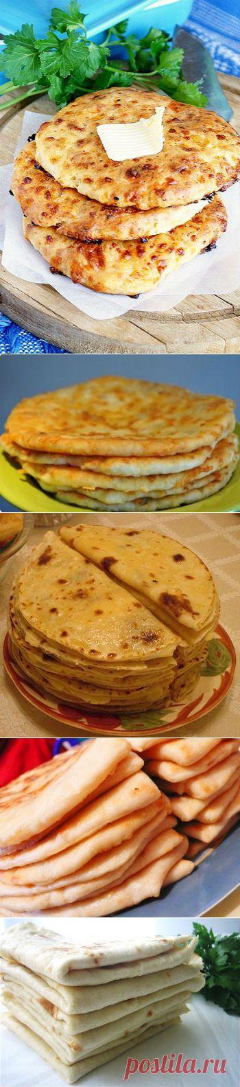 Простенько, но очень аппетитно! Лепешки на любой вкус.