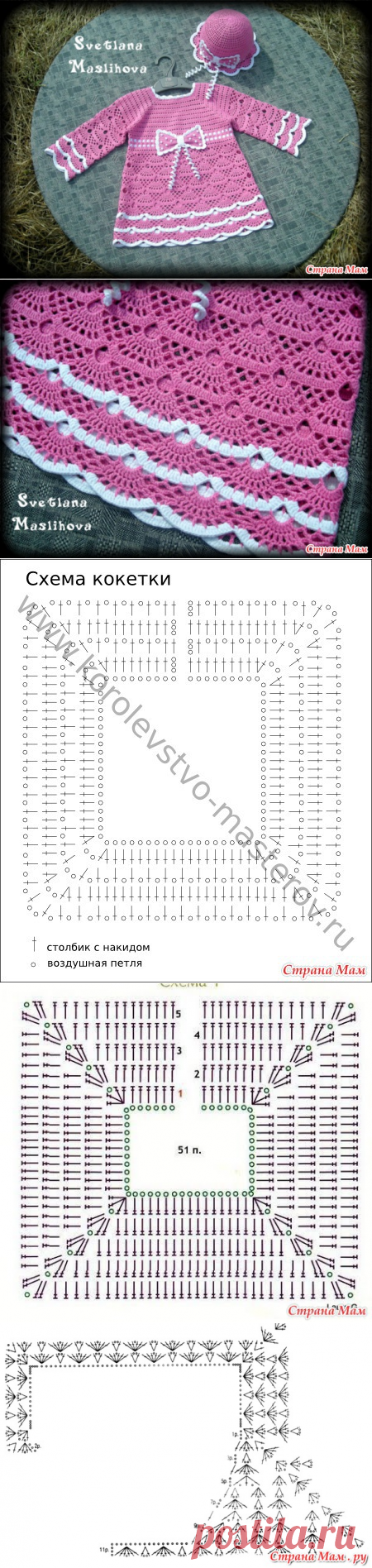 Туника-кофточка "Бантики для куколки", стартуем!!! - Вяжем вместе он-лайн - Страна Мам