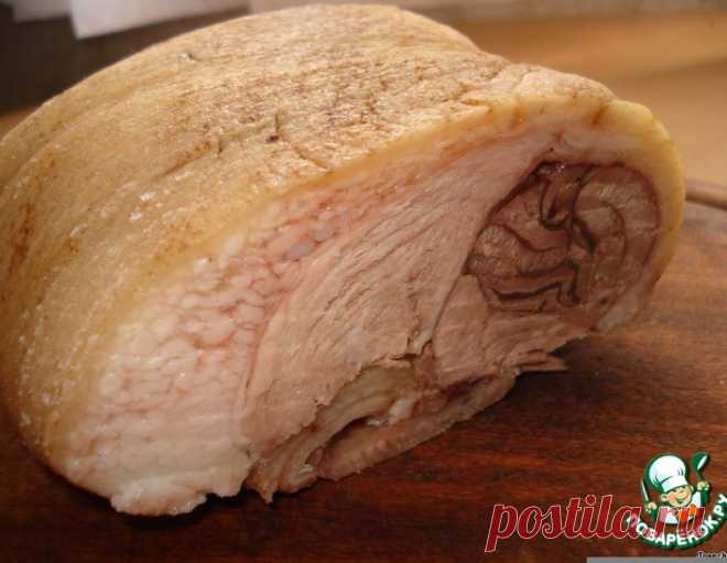 Рулет из свиной рульки