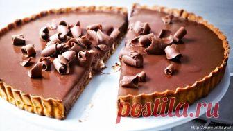 Французский Шоколадный Тарт. Классический рецепт