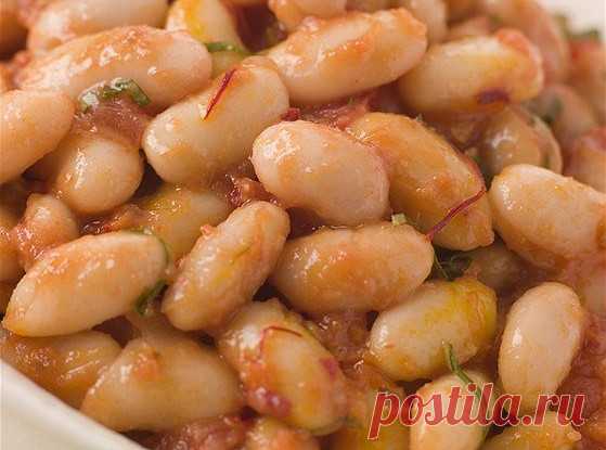 Фасоль каннеллини с чесноком и шалфеем рецепт – веганская еда: закуски. «Еда»