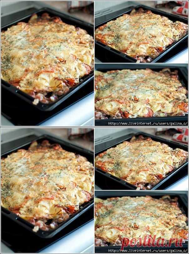 Мясо "под шубой"