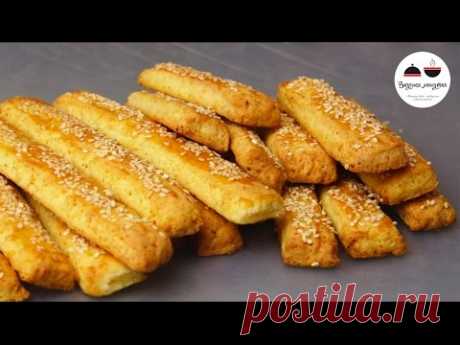Творожные палочки с кунжутом - и десерт, и закуска! Cheese Sticks With Sesame Seeds