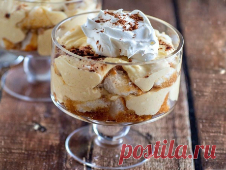 Трайфлы тирамису рецепт с фото - 1000.menu