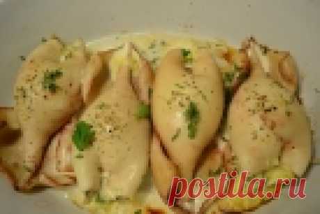 Кальмары с сыром и яйцом - пошаговый рецепт с фото на Повар.ру