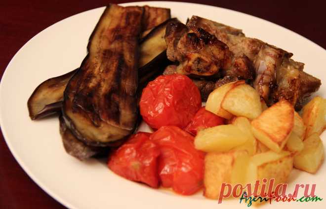 Баранья поджарка по-азербайджански – AzeriFood.Com