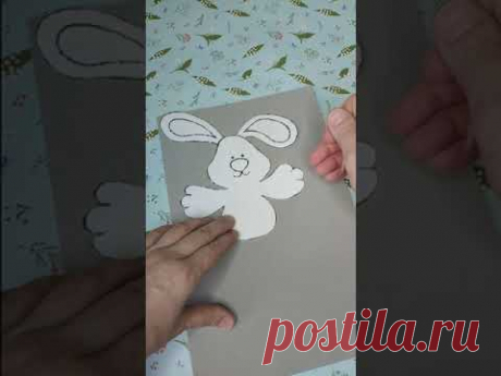 Пасхальная корзинка своими руками / Пасхальный кролик #изфоамирана #пасха #пасхальныйдекор