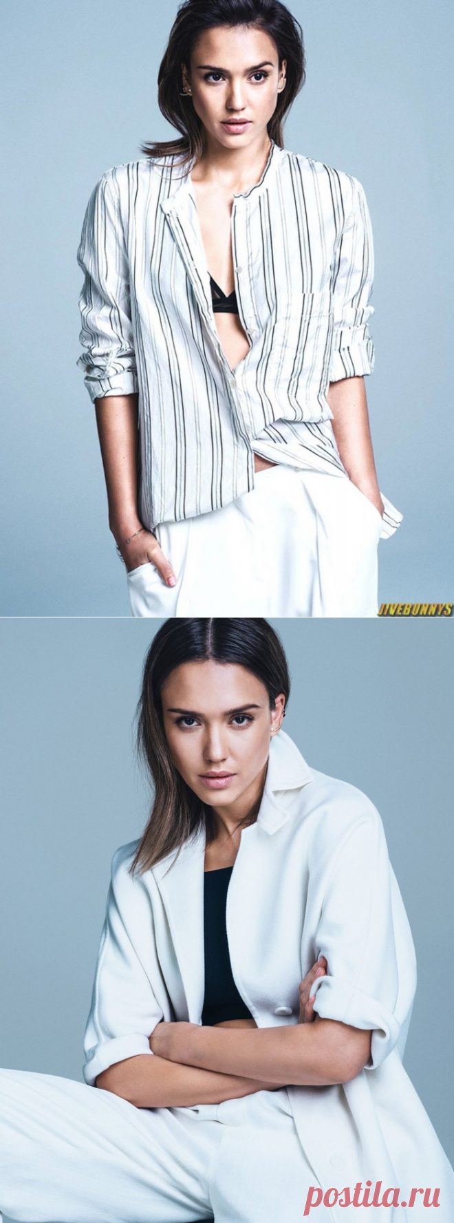Джессика Альба (Jessica Alba) в фотосессии Себастьяна Кима (Sebastian Kim) для журнала Glamour (июнь 2014)