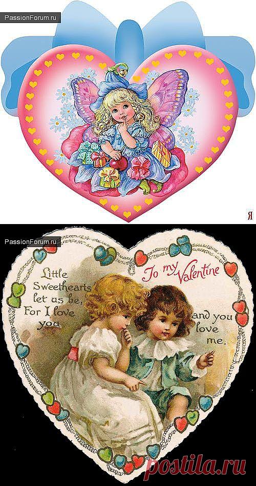 К дню Валентина / Картинки для декупажа / PassionForum - мастер-классы по рукоделию