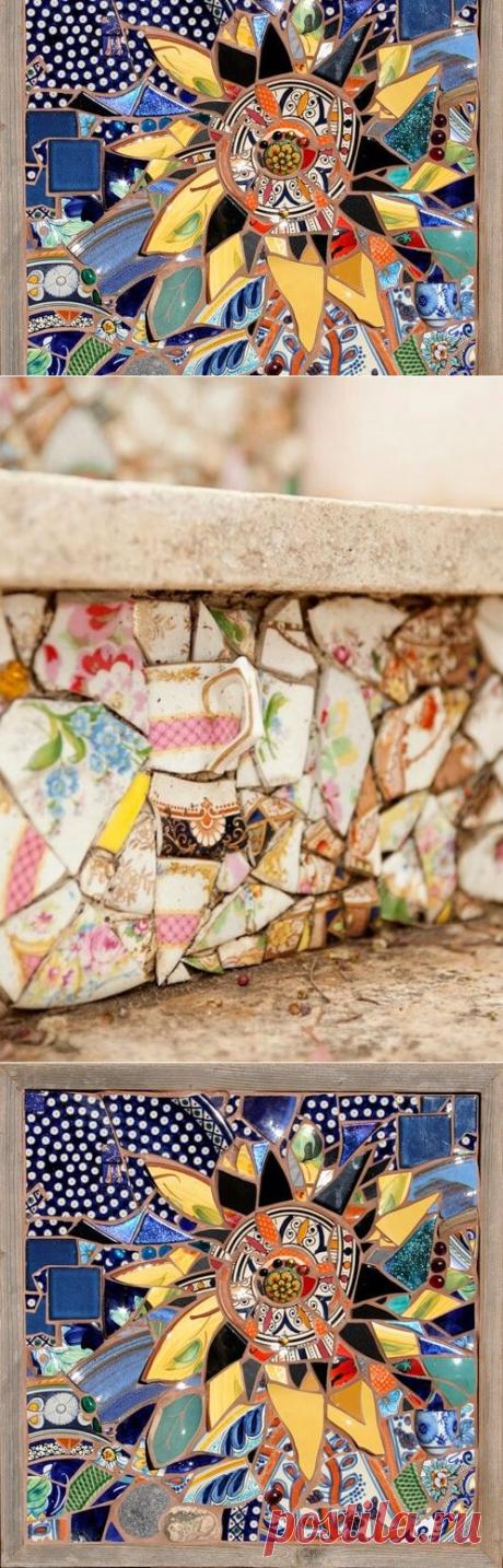 Разбитая посуда | Креативные идеи