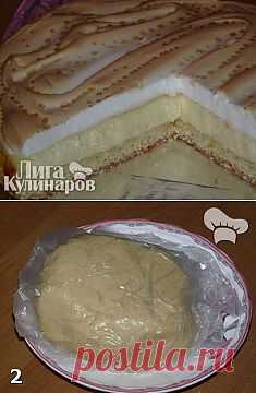 Творожный пай Слёзы Ангела — рецепт пошаговый от Лиги Кулинаров