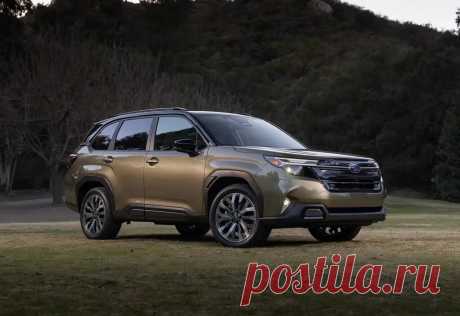 Subaru Forester Hybrid 2025 поступит в продажу весной по цене от 34 995 долларов