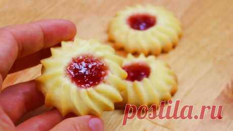 Делюсь рецептом знаменитого печенья "Курабье" или "Ромашка" Рассыпчатое и очень нежное песочное печенье! | Ольга Шобутинская | Дзен