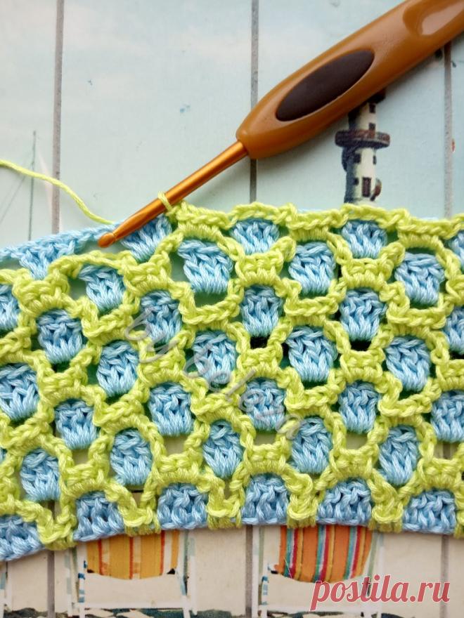 Хелен Редель. Узор соты. - Рукоделие и творчество с Солнечной))) - Страна Мам