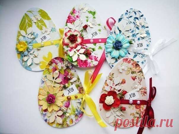 Пасхальные открытки - Поделки с детьми | Деткиподелки