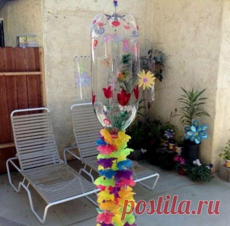 Вертушка из бутылки. Мастер-класс