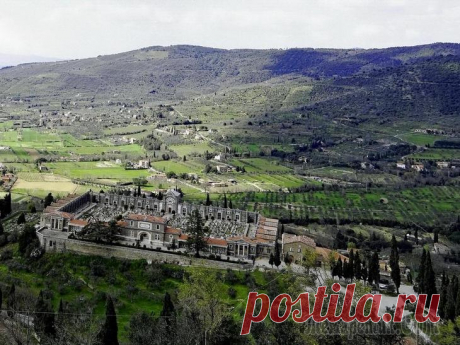 Италия. Тоскана. Cortona