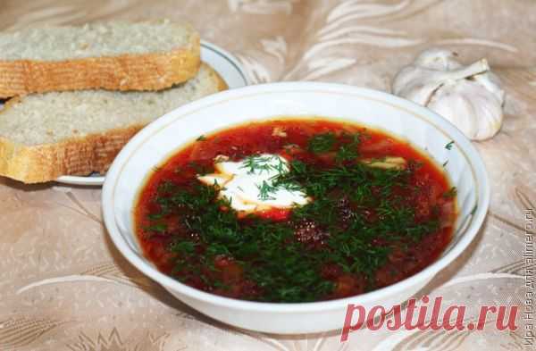 Борщ из сказки / Рецепты с фото