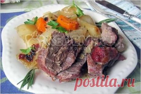 Кабан, запеченный с овощами - Вторые блюда. Рецепты посетителей с фотографиями