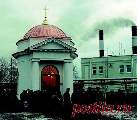 Часовня святого Андрея Первозванного. Судостроительный завод
