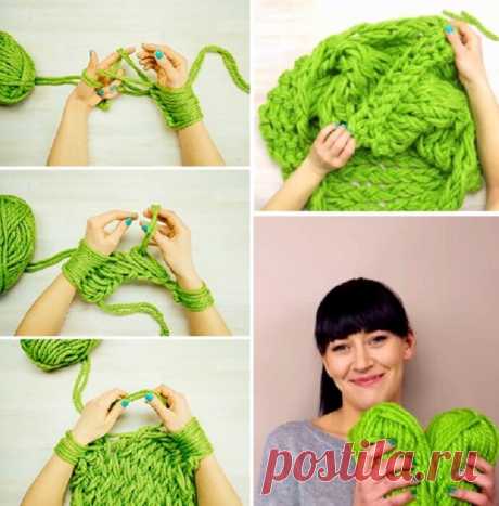 Как быстро связать шарф за 30 минут? | Heaclub Heaclub | Яндекс Дзен